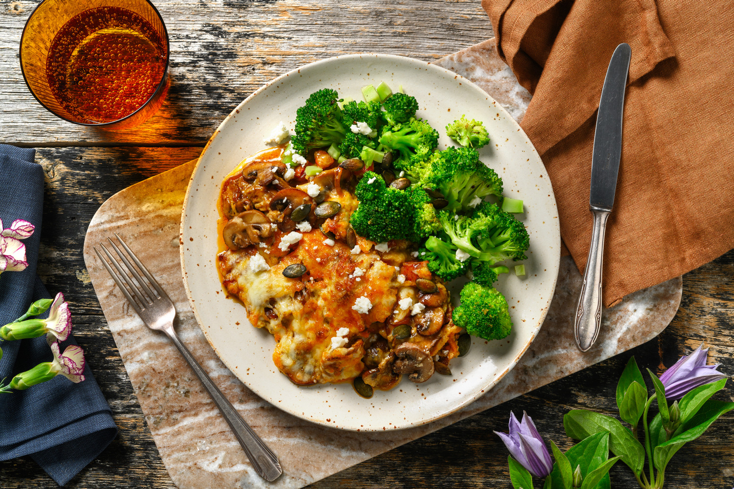 Frittata met chorizo en feta