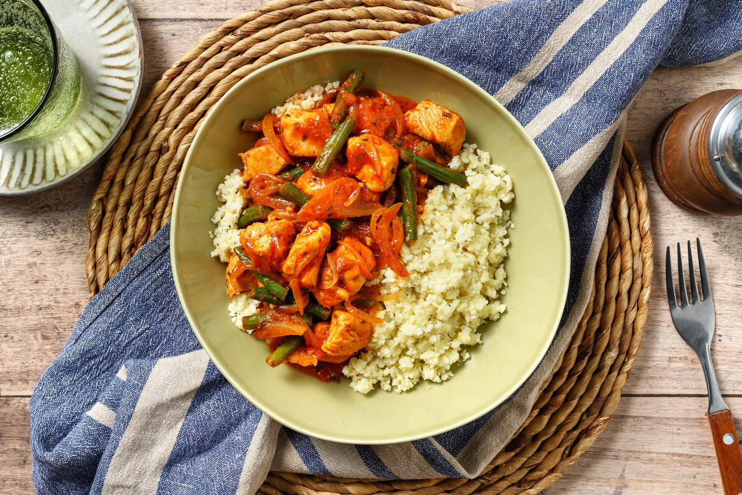 Chicken, Onion and Sun-Dried Tomato Stew
