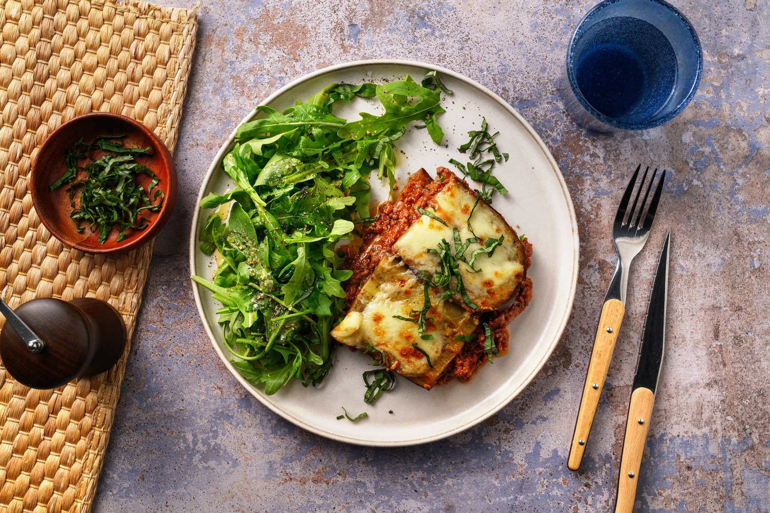 Beef Melanzane Parmigiana