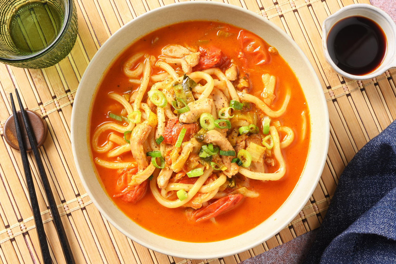Hot-Pot-Inspired Chinese-Style Chicken Soup