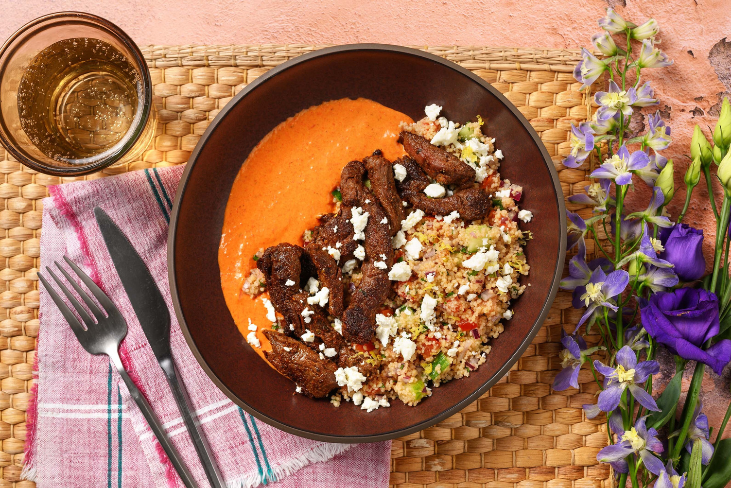 Middle Eastern-Inspired Steak Bowl 