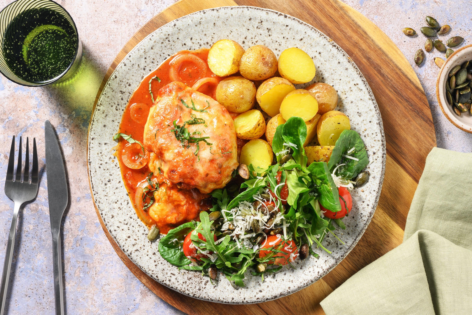 chicken parm potato