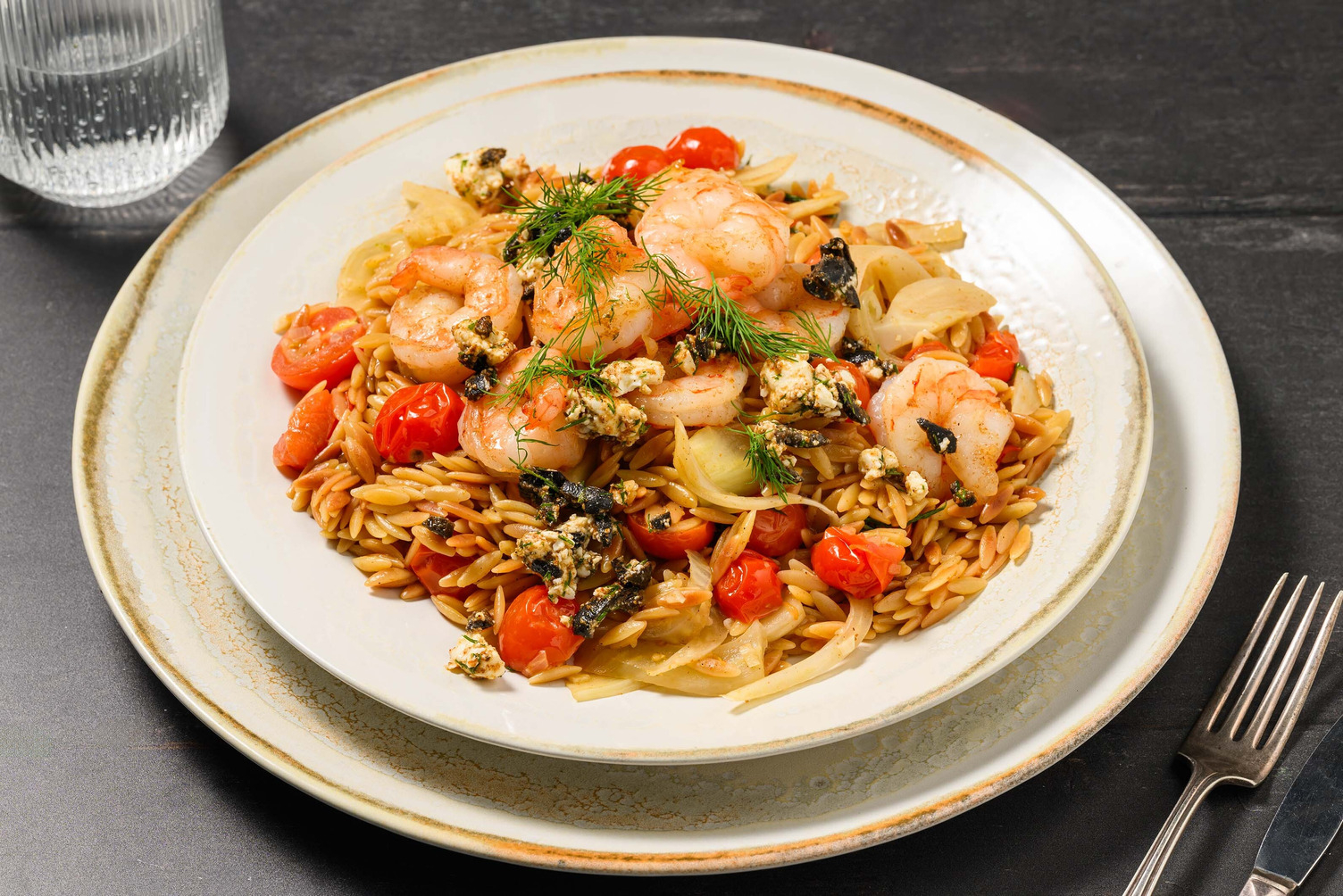 Ottolenghi style orzo