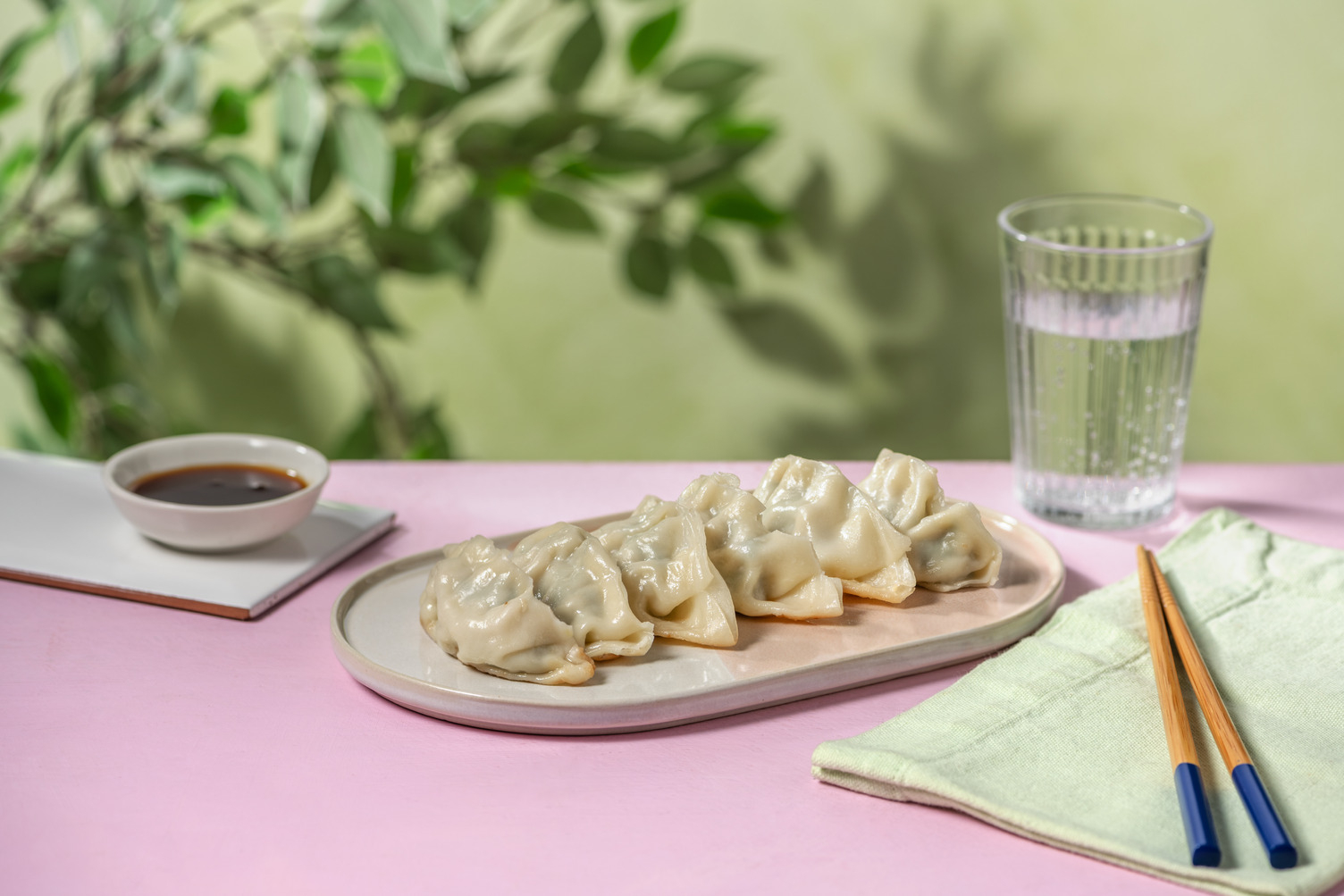 6 Gyoza aux crevettes en extra