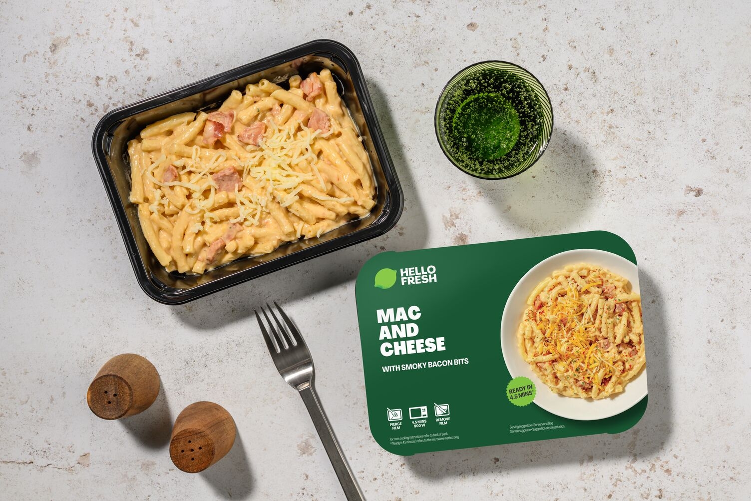 Mac & Cheese au bacon fumé