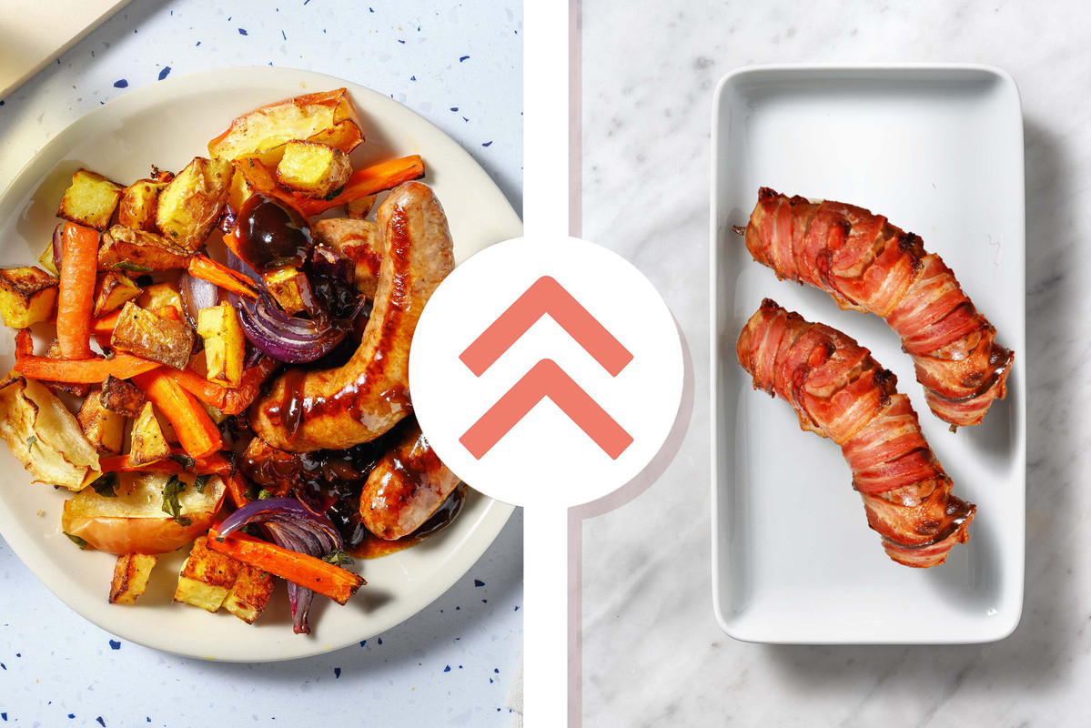 Big Pigs in Blankets Traybake