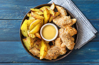 Nuggets "fritti" al forno