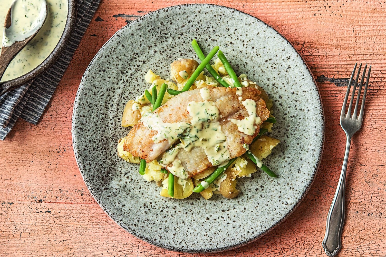 Pan-Fried Coley + Flora