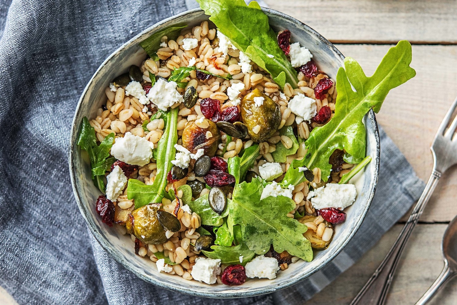 Feta & Barley Bowl