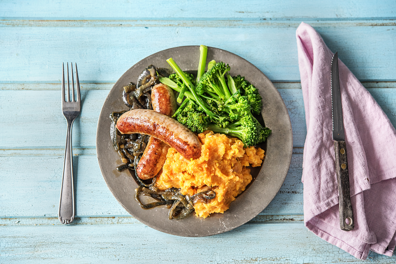 WEEK 30 BROCCOLI Honey Mustard Sausages