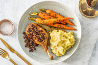 Cuisse de canard confite aux raisins secs