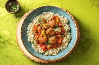 Spiced Lamb Meatball Stew