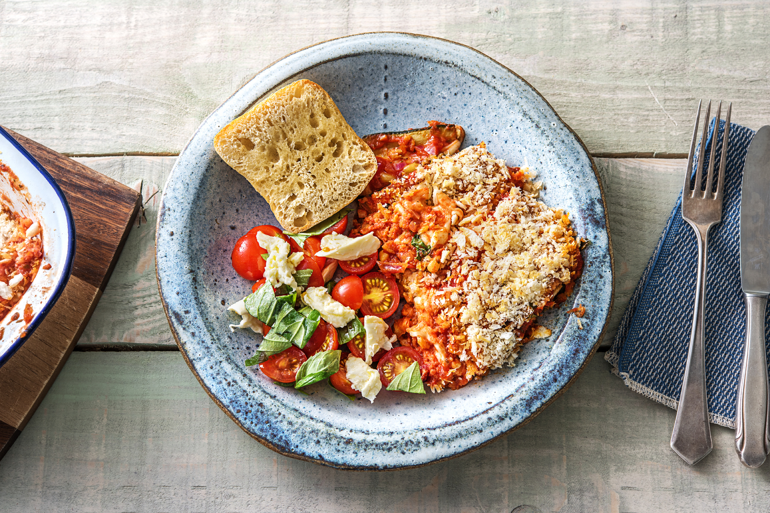 Courgette Parmigiana