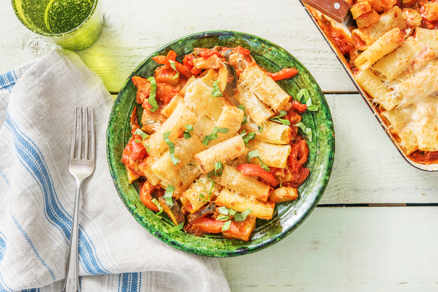 Chicken Pasta Bake - no basil