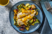 Tilapia with Saffron Sauce