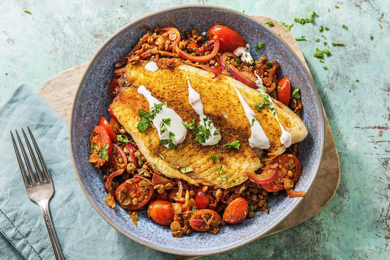 Roasted Spiced Whiting 