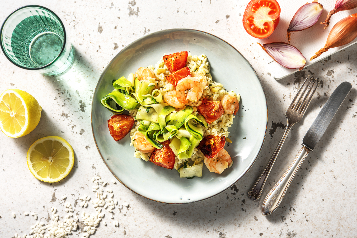 Lean and Clean Prawn Risotto