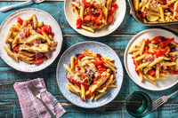 Halloumi Pasta Bake BASIL REMOVED