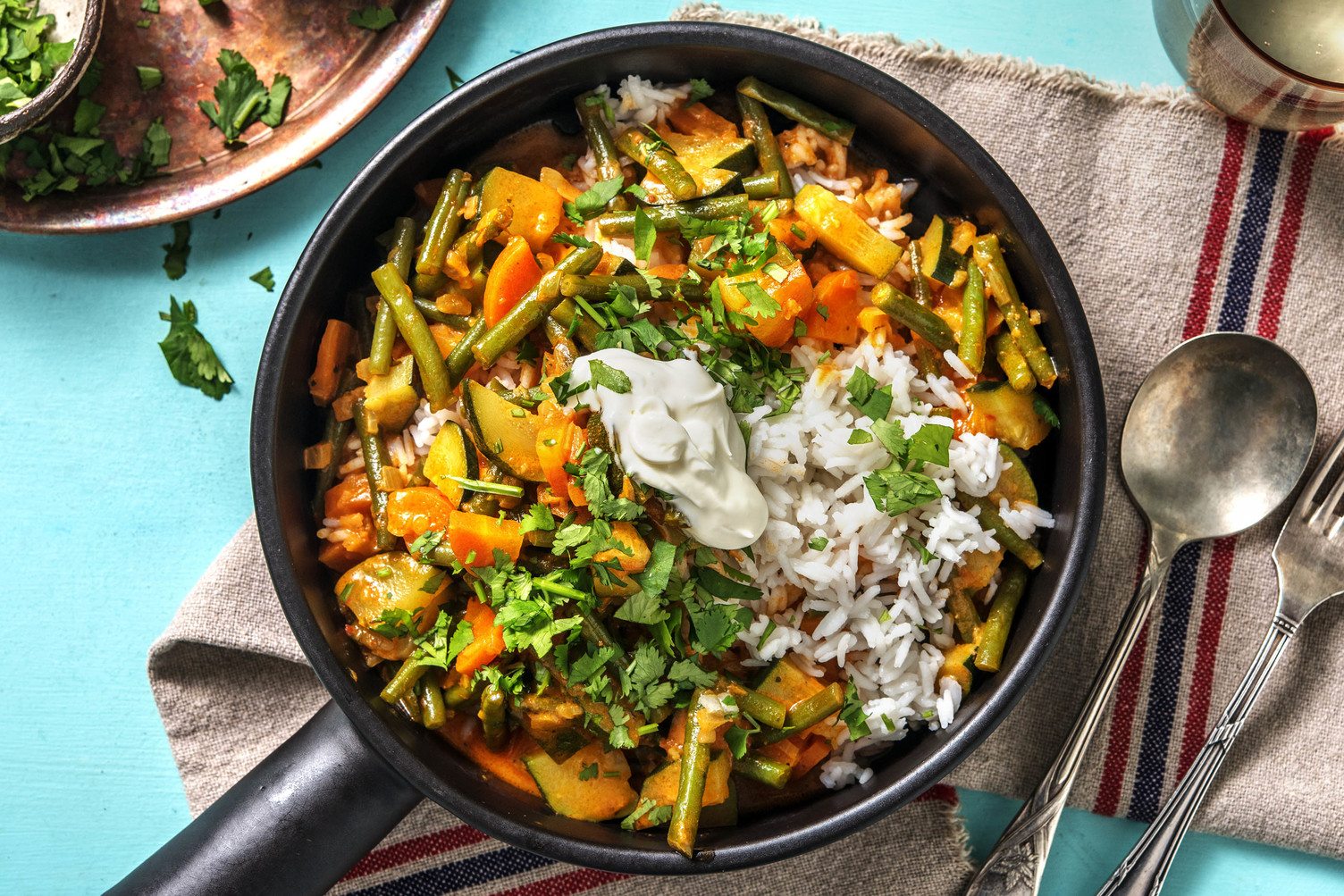 VE Veggie Tikka Masala MANGE TOUT SWAP
