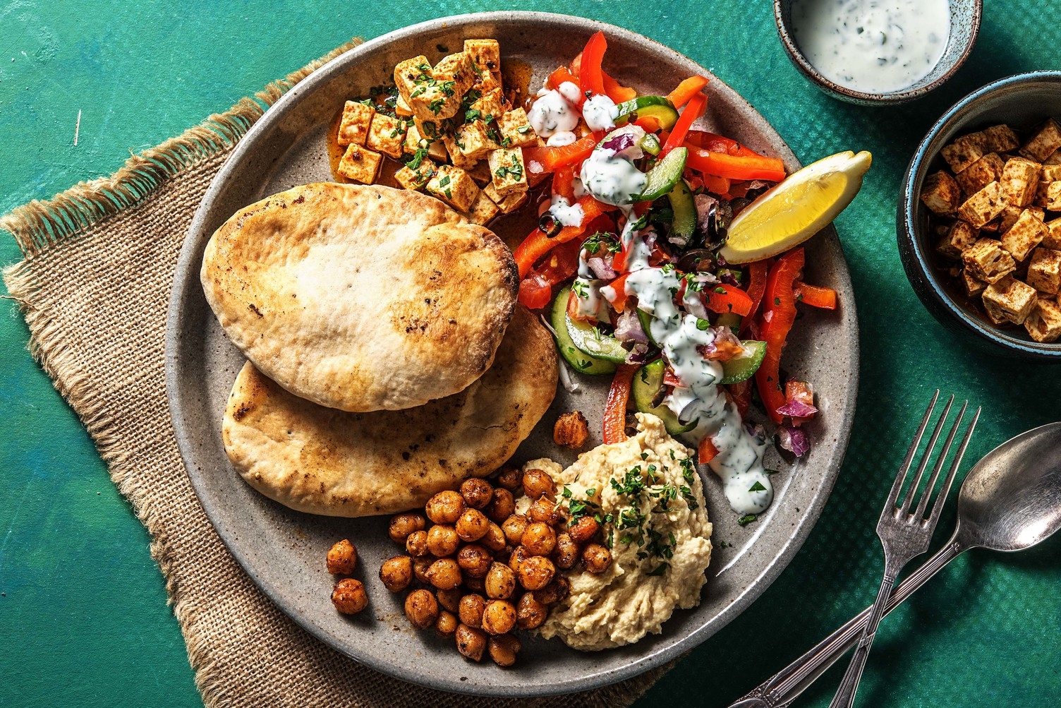 Griechische Mezze Platte