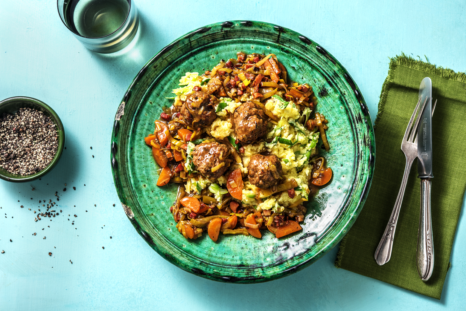 Irish Lamb Meatball Stew