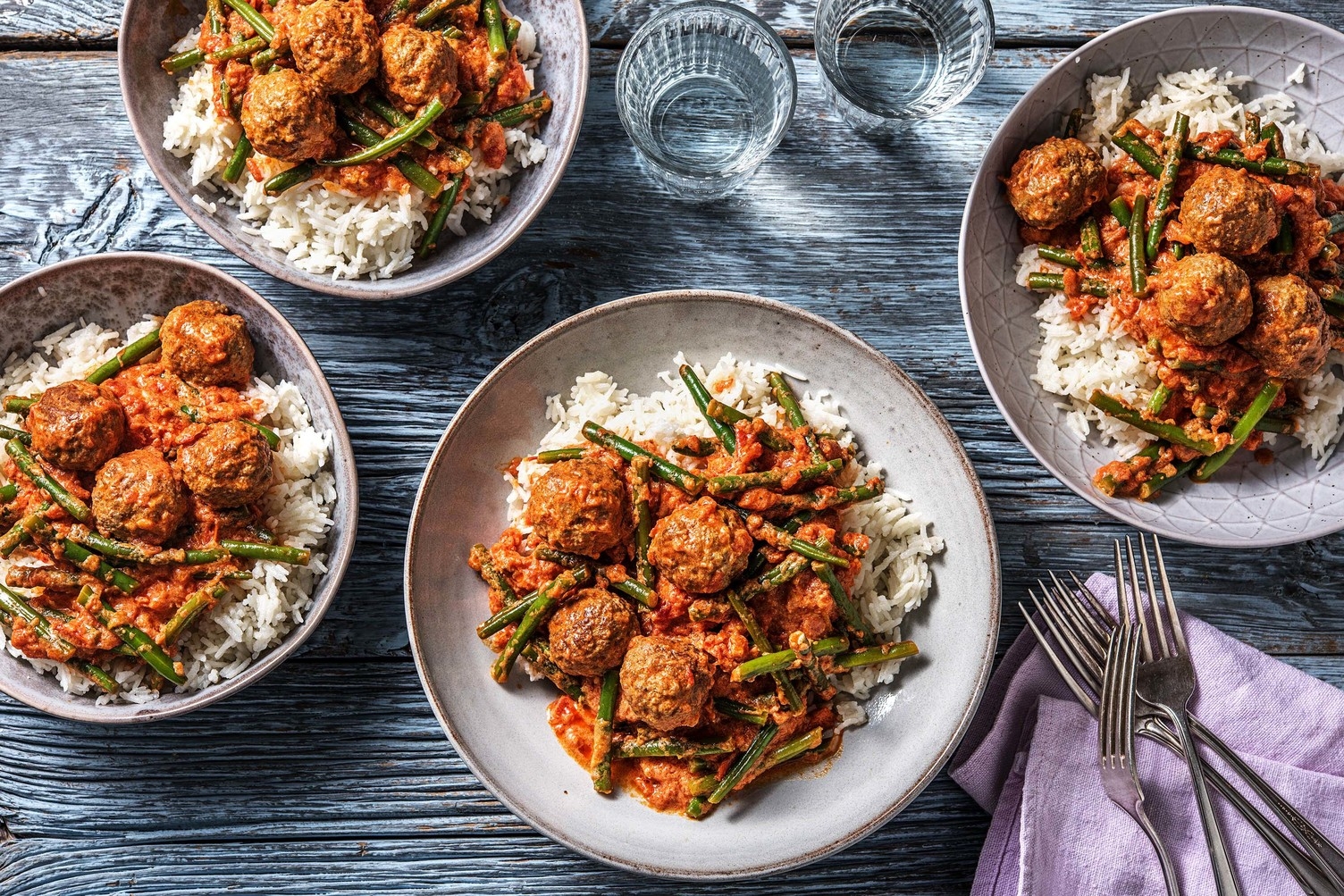 Lamb Meatball Curry with