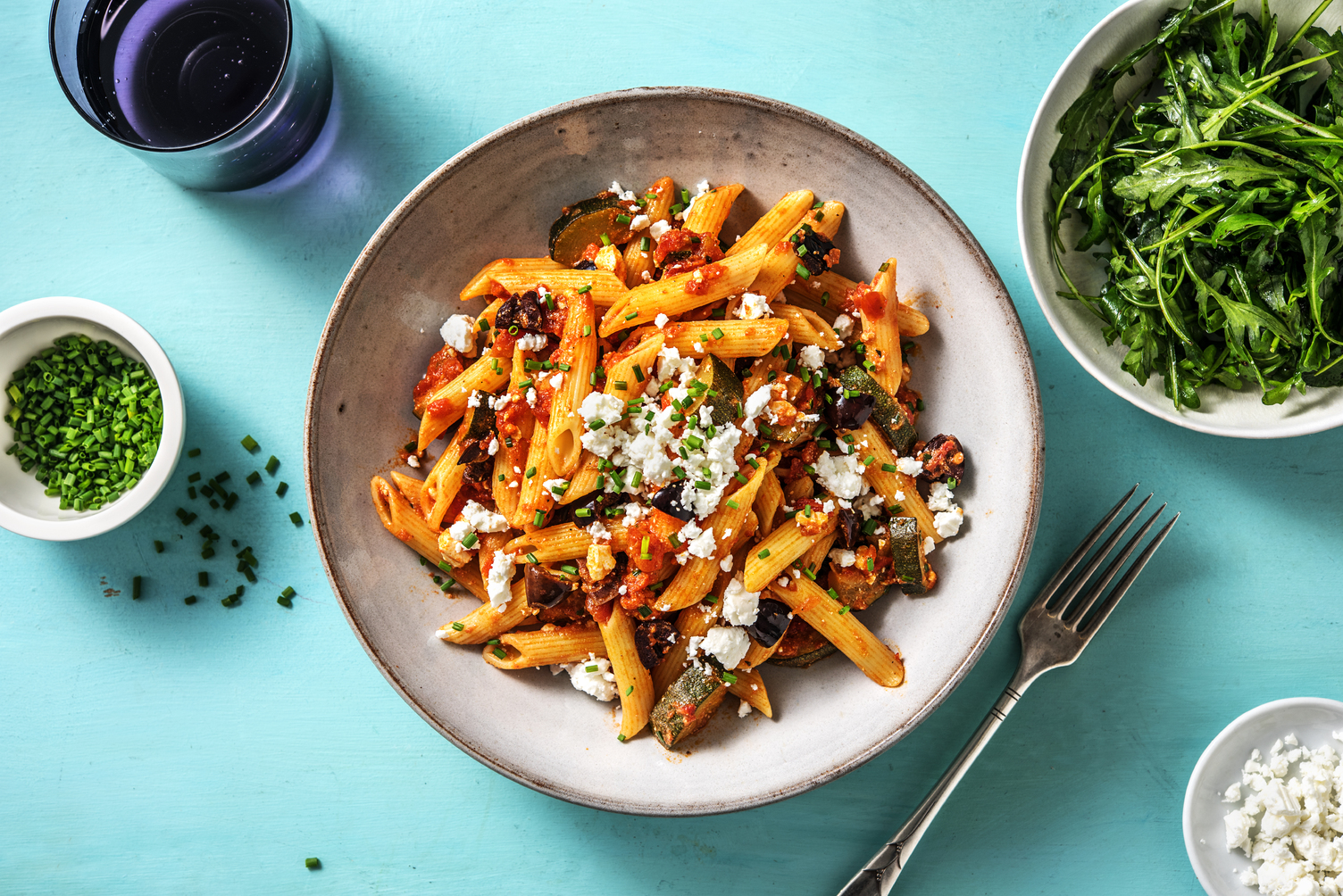 VE TEST Greek Style Penne Pasta Recipe | HelloFresh