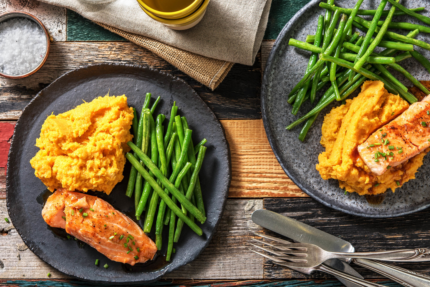 Soy-Maple Glazed Salmon