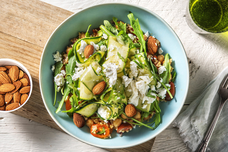 Bulgur- och kikärtsröra