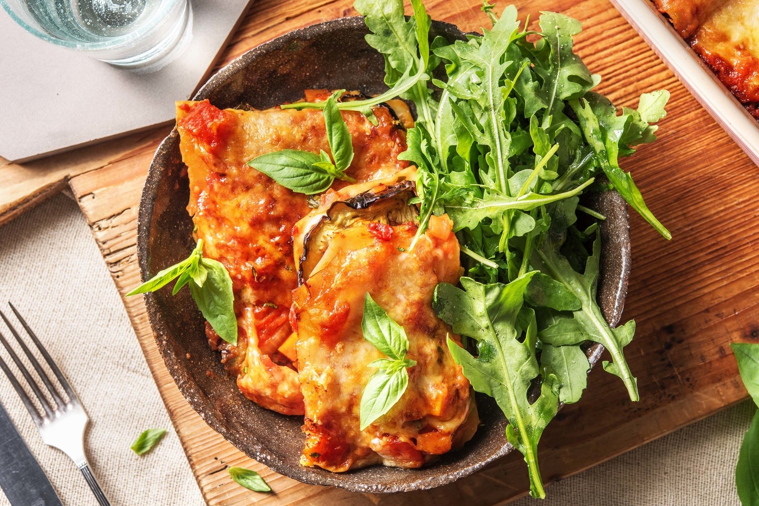 Vegetarisk lasagne