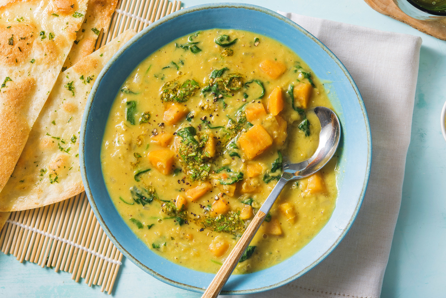 Sötpotatis- och kokosdhal