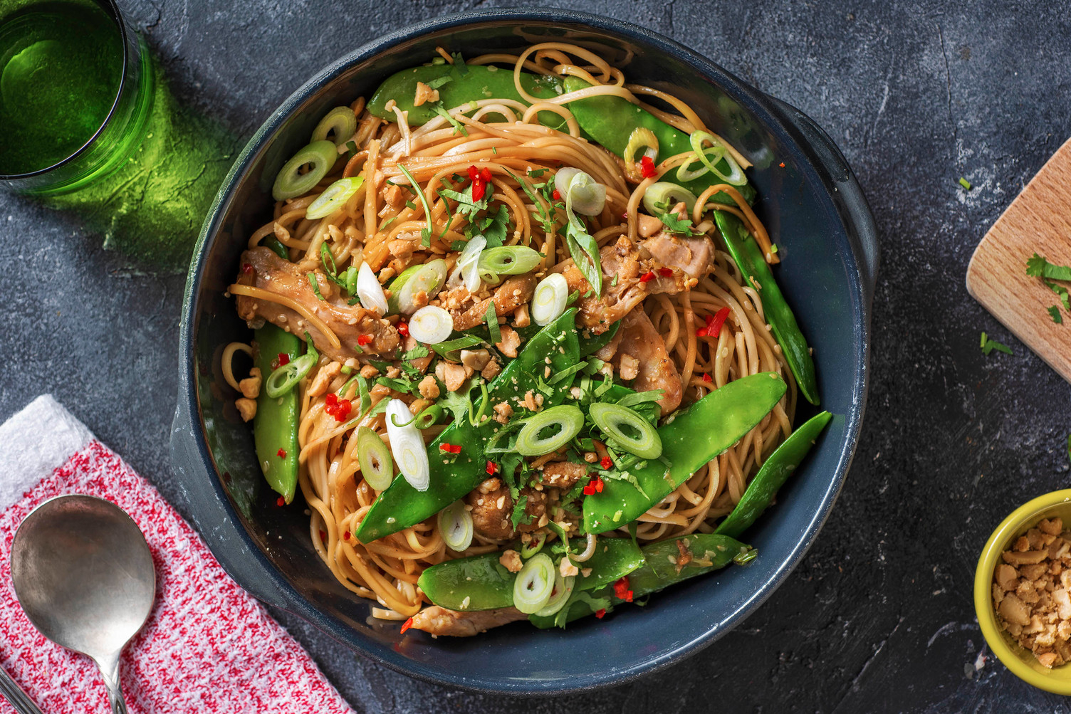 Asiatisk kycklingwok