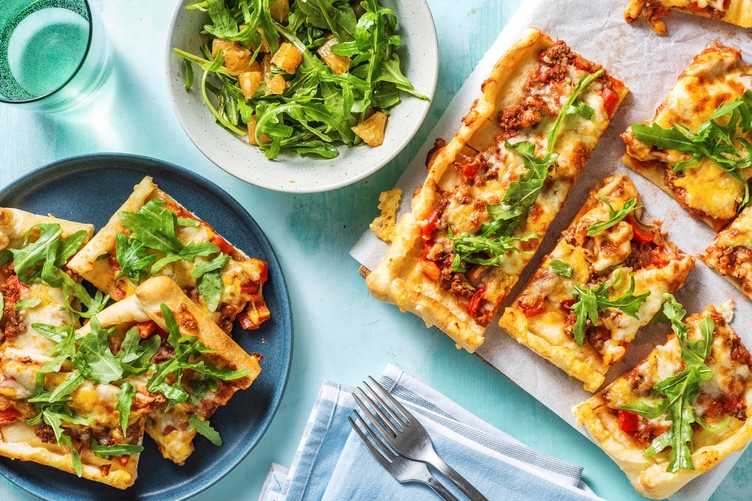Pizza bolognese