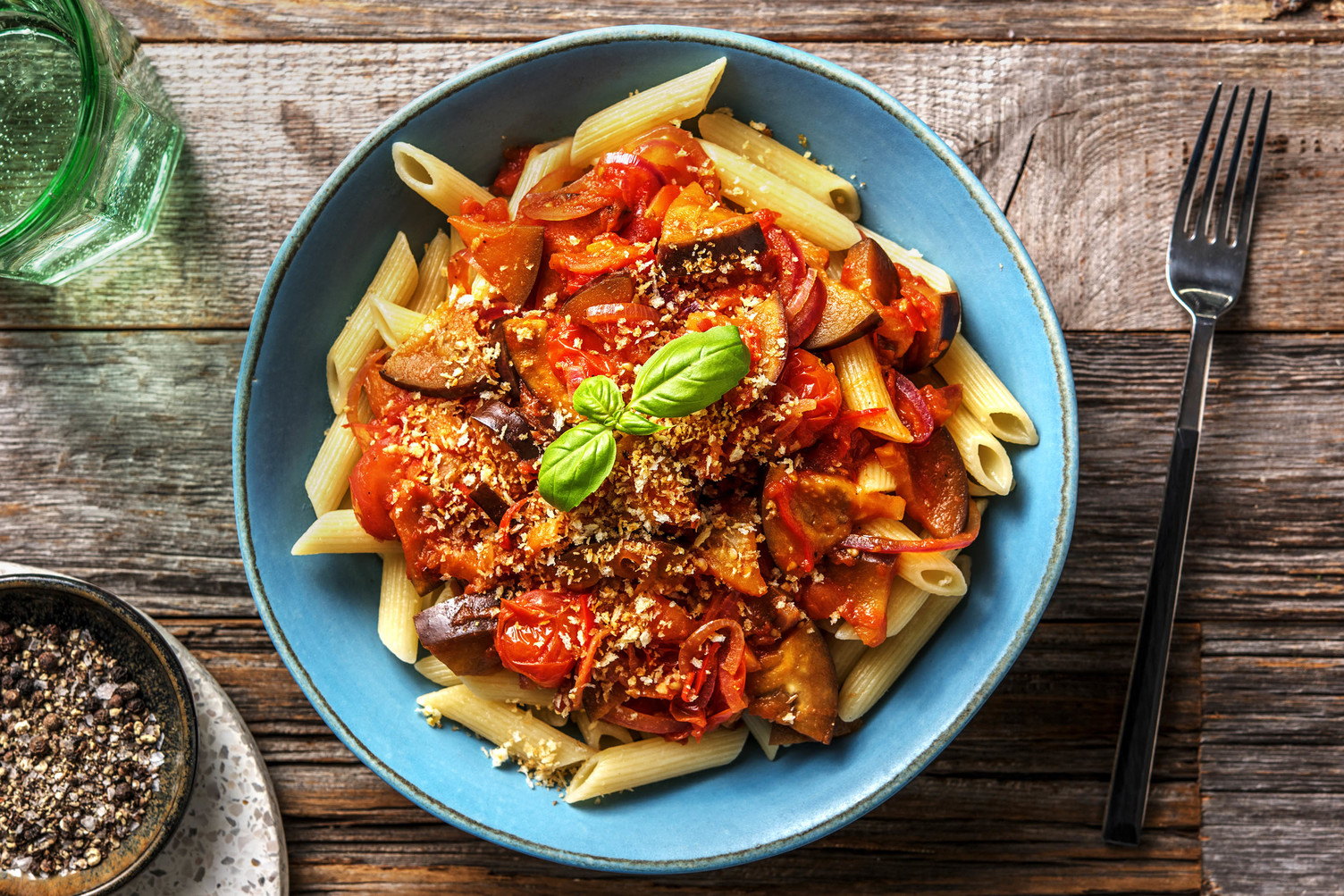 Siciliansk-inspirerad caponata