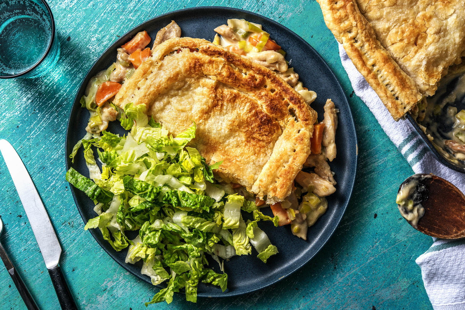 Brittisk kycklingpaj