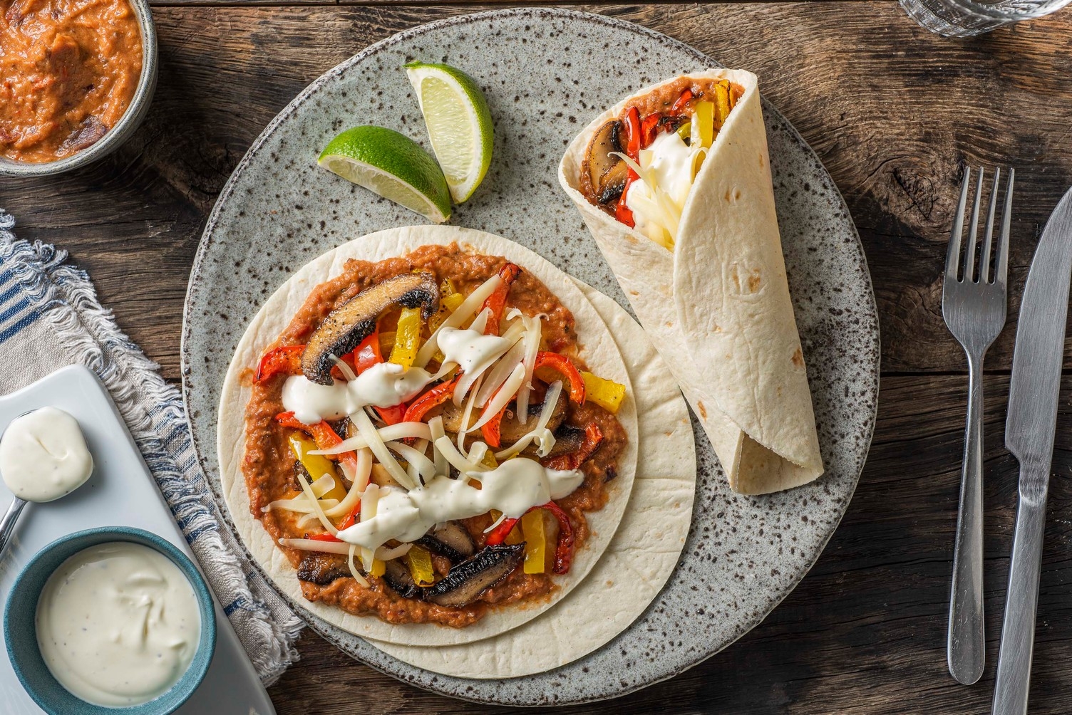Vegetarisk fajita