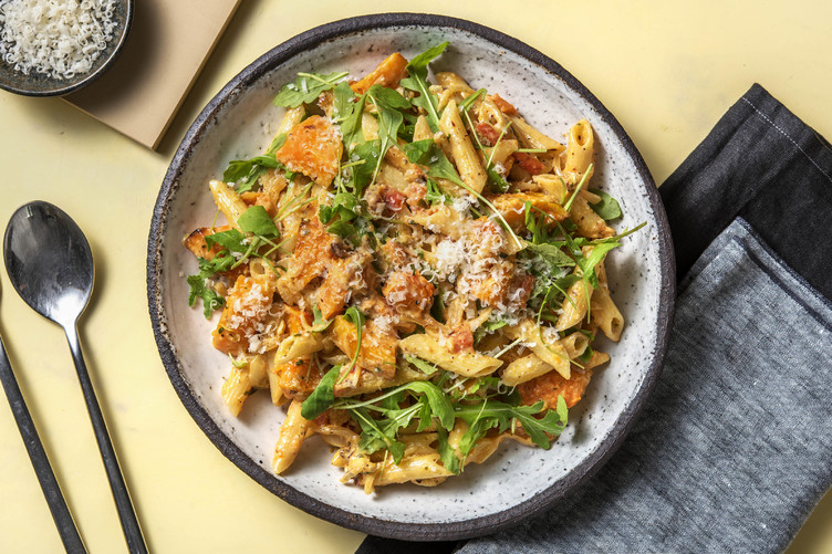 Krämig butternutpasta