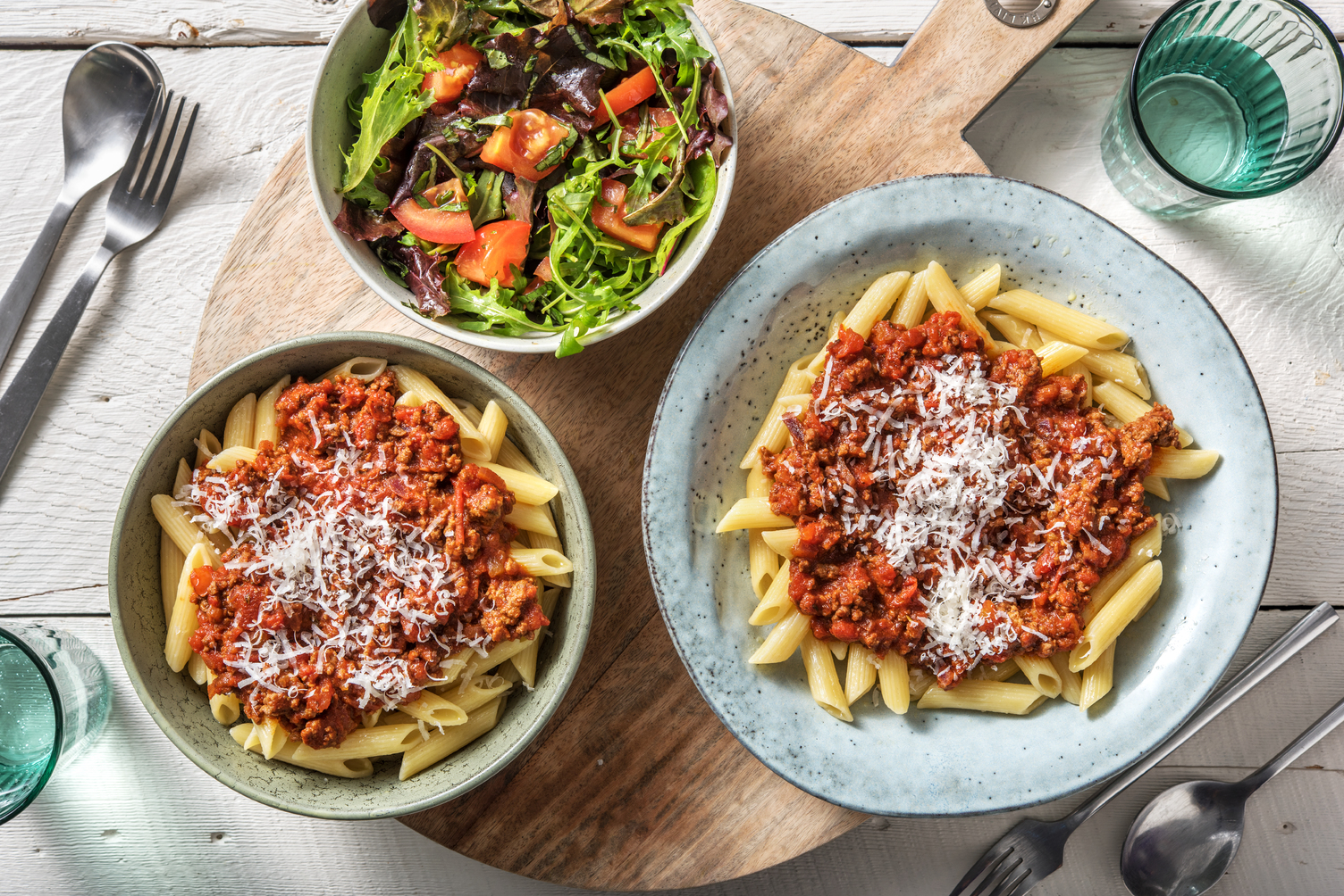 Snabblagad köttfärssås