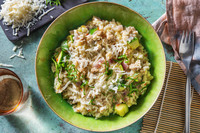 Veggie + protein - Risotto met courgette en buffelmozzarella