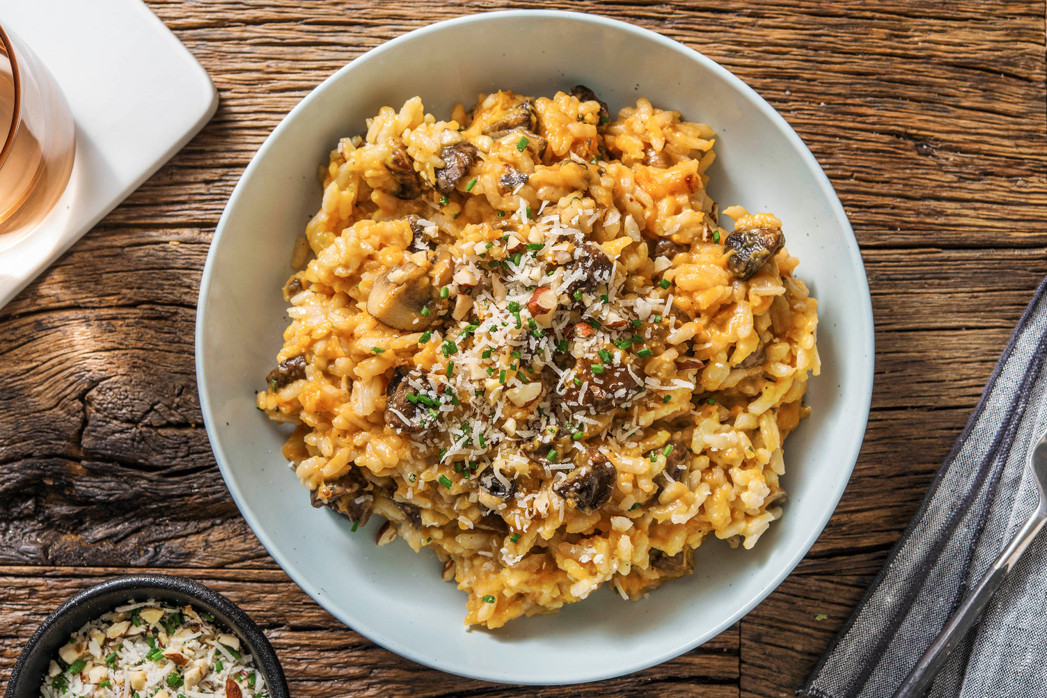 Krämig sötpotatisrisotto