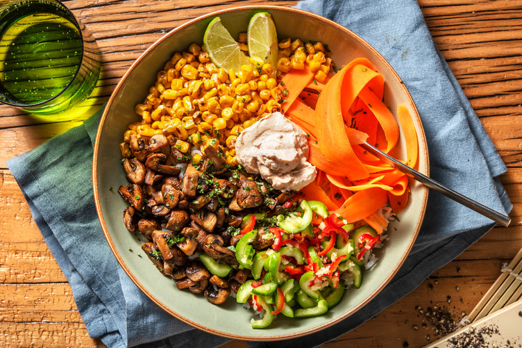Asian Style Poke Bowl