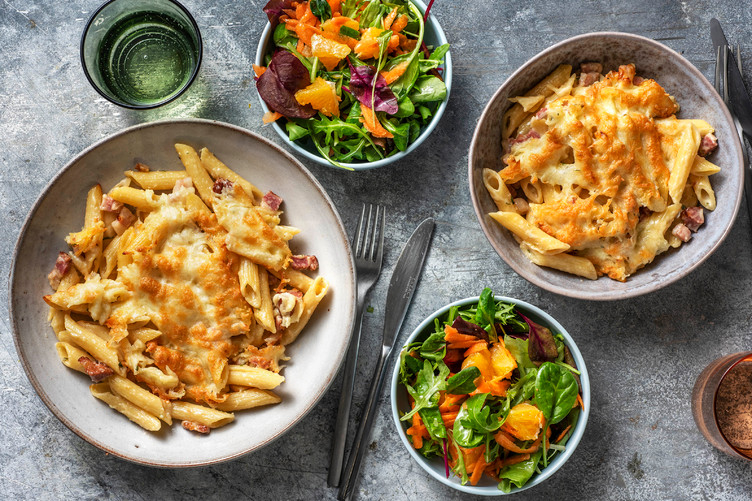 Penne'n cheese