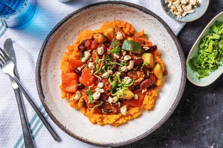 Krämig sötpotatismos