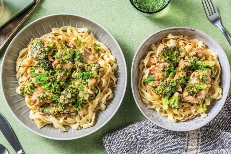 Krämig kycklingpasta