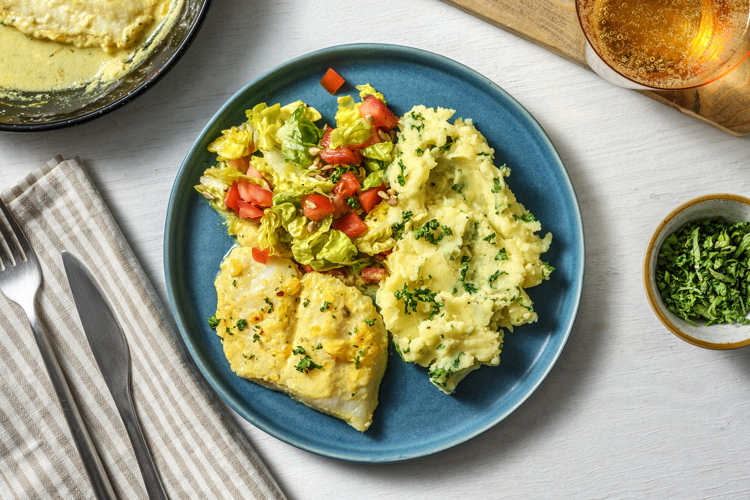 Apelsinmarinerad gråsej