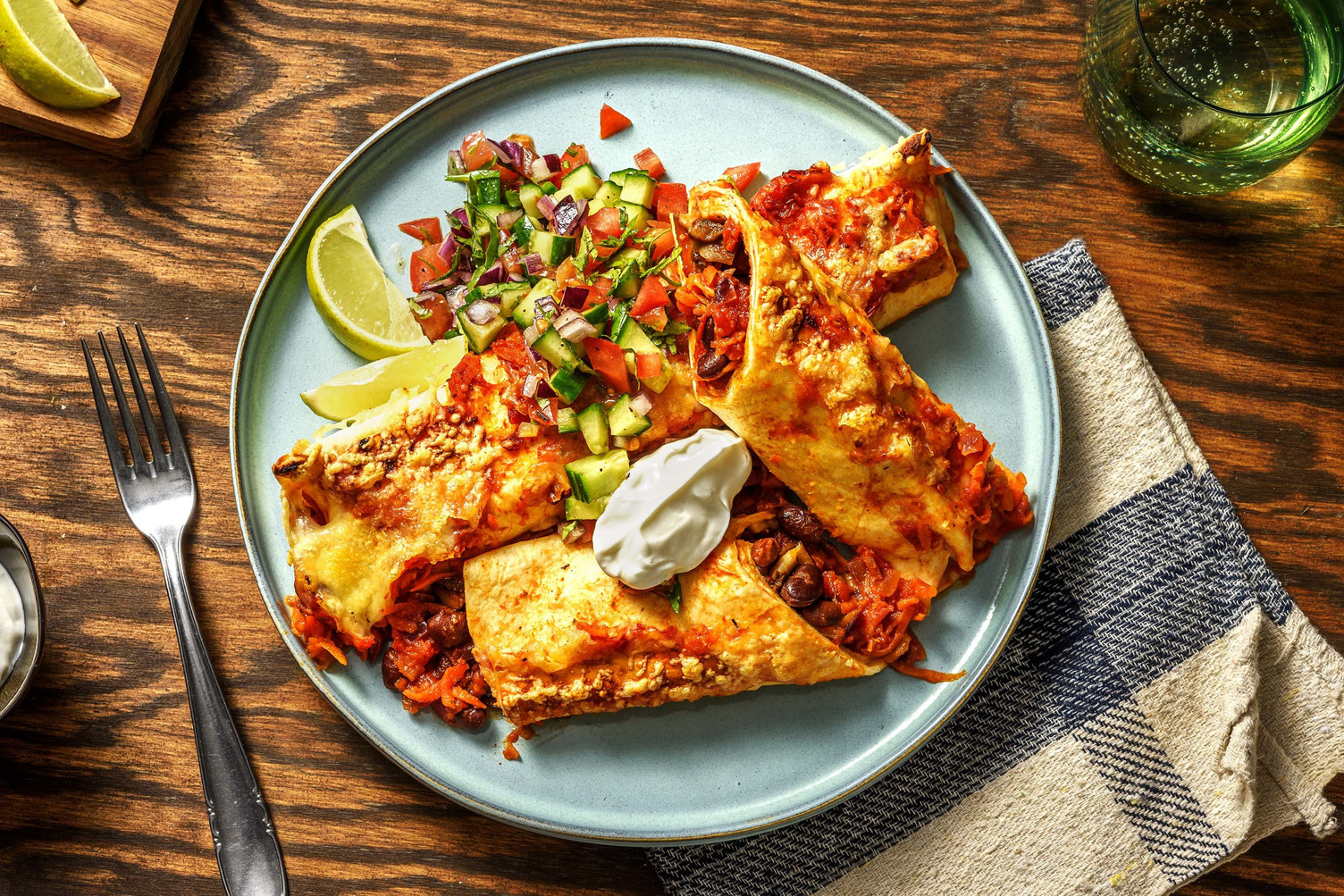 Bønneenchiladas