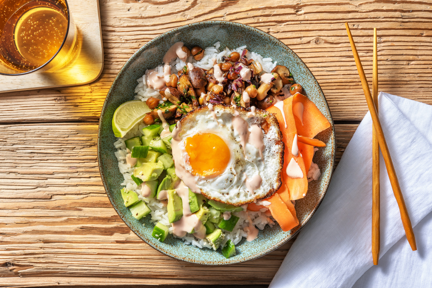 Asian Style Poke Bowl