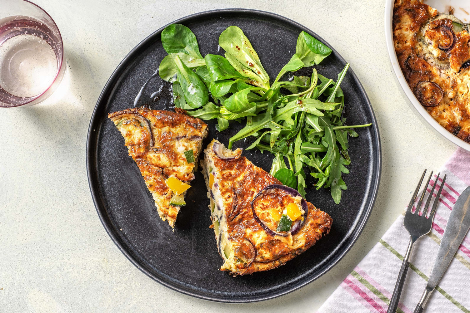 Frittata aux légumes du soleil