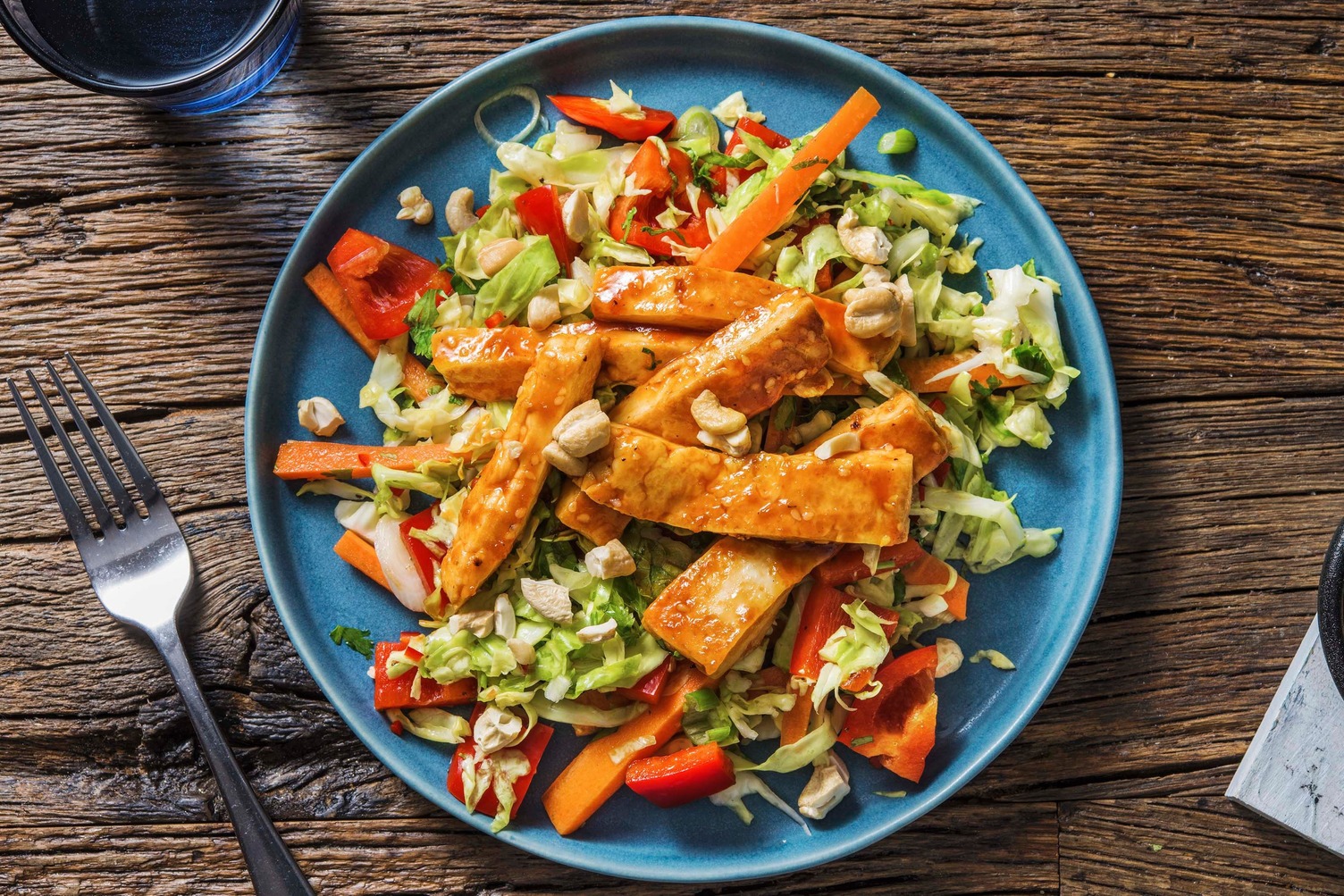 Honungsglaserad halloumi