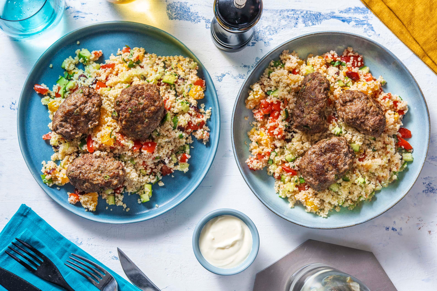 Grekiska koftasbiffar